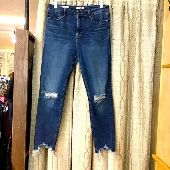 VIGOSS Ladies 6/7 blue jeans - Picture 1 of 4